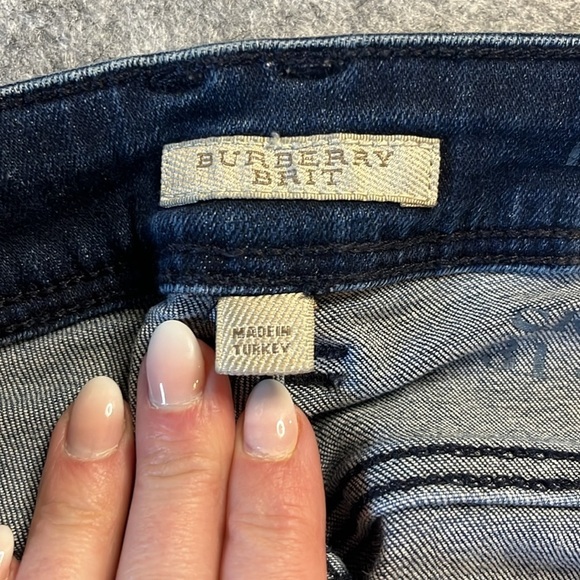 Burberry Brit  Bayswatter Zipper Ankle Jeans 31*29. - Picture 9 of 16